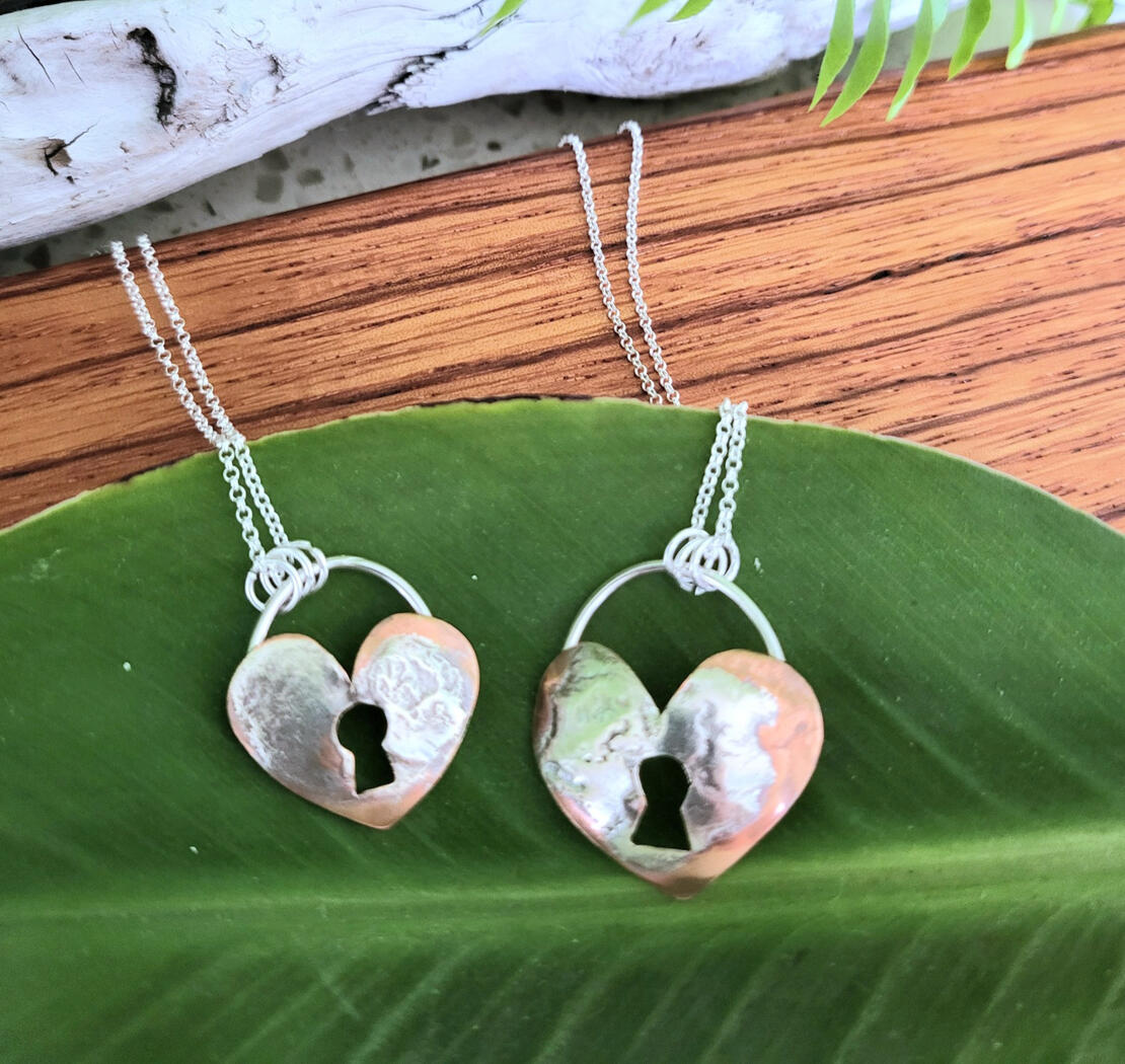 Locked Heart Pendant
